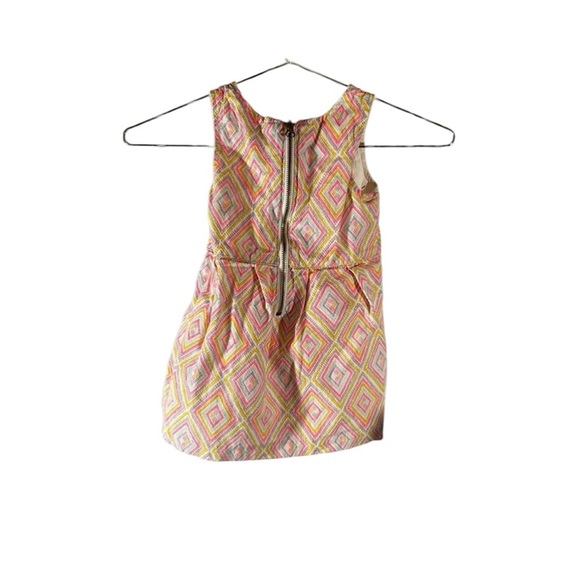 Colorful Geometric Pattern Dress - Picture 3 of 4